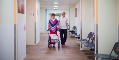 Therapeutin mit Patientin