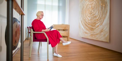 Patientin im Raum der Stille Raum der Stille