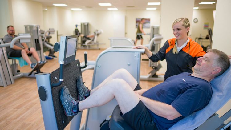 Krafttraining Beinpresse